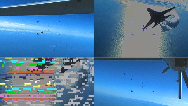 Le Pentagone publie une vidéo de la rencontre entre son drone Reaper et un chasseur SU-27 russe