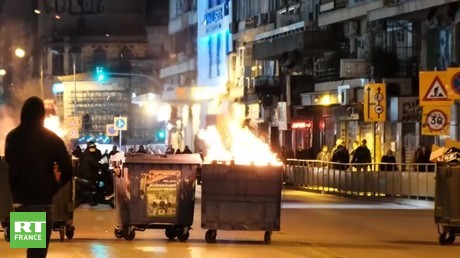 Grèce : heurts à Thessalonique après l'accident de train le plus meurtrier du pays