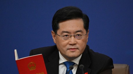 Le ministre chinois des Affaires étrangères Qin Gang.