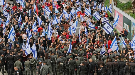 Manifestation à Tel-Aviv le 23 mars 2023