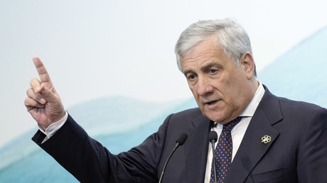 Le ministre italien des Affaires étrangères, Antonio Tajani.