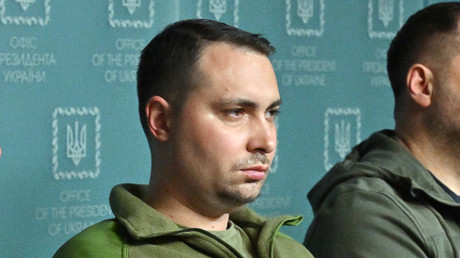 Kyrylo Boudanov, chef du renseignement militaire ukrainien, lors d'une conférence de presse à Kiev le 22 septembre 2022 (photo d'illustration).