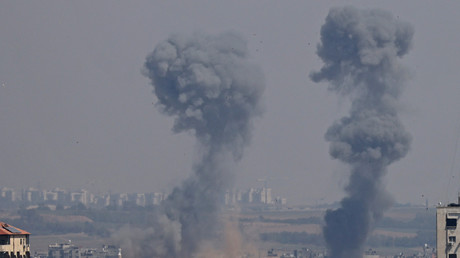 Raids israéliens sur Gaza le 10 mai 2023.