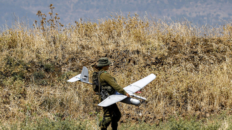 Le Hezbollah Abat Un Drone Israélien Survolant Le Sud Du Liban — RT En ...