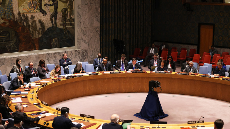 Réunion du Conseil de sécurité de l'ONU sur les menaces contre la paix et la sécurité internationale
