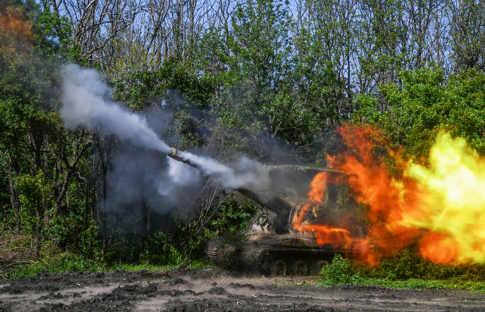 Au matin du 9 juin, les troupes ukrainiennes à l’offensive dans la région de Zaporojié
