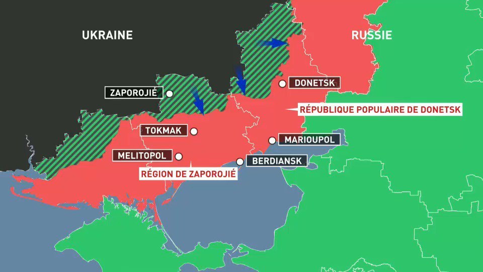 L'offensive ukrainienne ralentit sur le front sud, mais le gros des troupes n'a pas été engagé