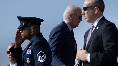 Joe Biden embarque sur Air Force 1, le 31 mai (image  d'illustration).
