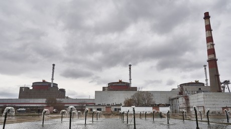 Photo de la centrale de Zaporijjia en mars 2023 (image d'illustration).