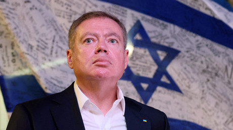 Ievguen Korniytchouk, ambassadeur ukrainien en Israël, le 24 août 2022 (photo d'illustration).