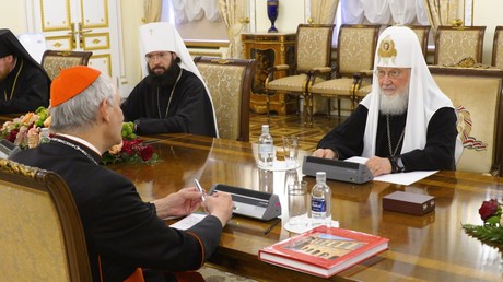 Tentative de médiation du Vatican : le patriarche Kirill a reçu à Moscou l'envoyé pontifical
