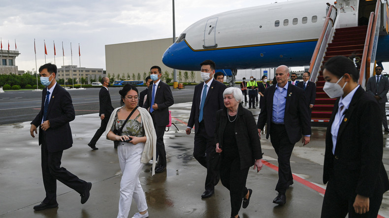 Tensions commerciales entre Pékin et Washington : Yellen en déplacement en Chine