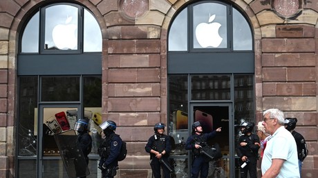 Magasin Apple à Strasbourg, le 30 juin 2023 (image d'illustration).