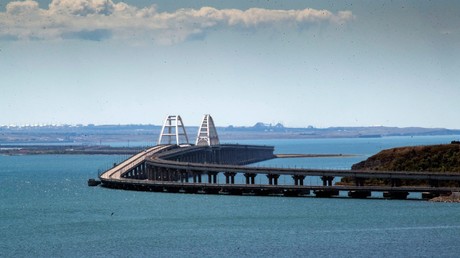 Le pont de Crimée, le 17 juillet 2023.