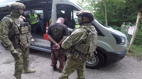 Arrestation en mai dernier par le FSB d'un pro-ukrainien soupçonné de projeter un attentat contre les autorités russes (image d'illustration).