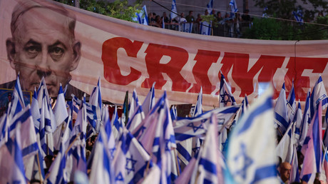 Tel-Aviv : nouvelle manifestation contre la réforme judiciaire portée par Benjamin Netanyahou