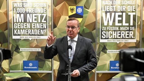 Le ministre allemand de la Défense Boris Pistorius, le 2 août à Stuttgart.