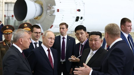 Vladimir Poutine a accueilli Kim Jong-un au cosmodrome Vostotchny
