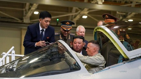 Le dirigeant coréen Kim Jong-un visite l'usine aéronautique Gagarine dans l'Extrême-Orient russe
