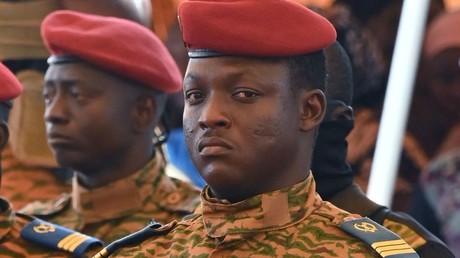 Le capitaine Ibrahim Traoré, président de la transition du Burkina Faso (image d'illustration).