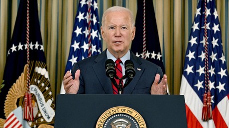 Joe Biden au cours d'une conférence de presse (image d'illustration).