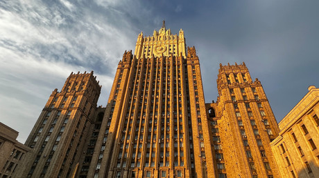 Le bâtiment du ministère des Affaires étrangères de la Fédération de Russie à Moscou, le 7 septembre 2023 (photo d'illustration).
