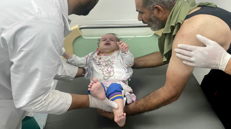 Gaza : la pénurie de carburant menace 120 nouveau-nés, selon l'Unicef