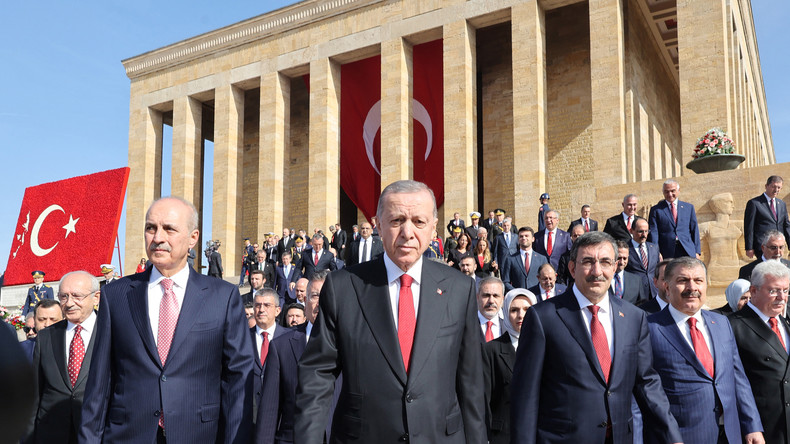 La Turquie fête le centenaire de sa république, Erdogan fustige Israël et l'Occident