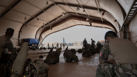 Légionnaires parachutistes du 2e REP à Niamey en mai 2023 (image d'illustration).
