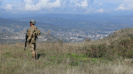 Soldat azerbaïdjanais dans le Haut-Karabagh, en octobre 2023 (image d'illustration).