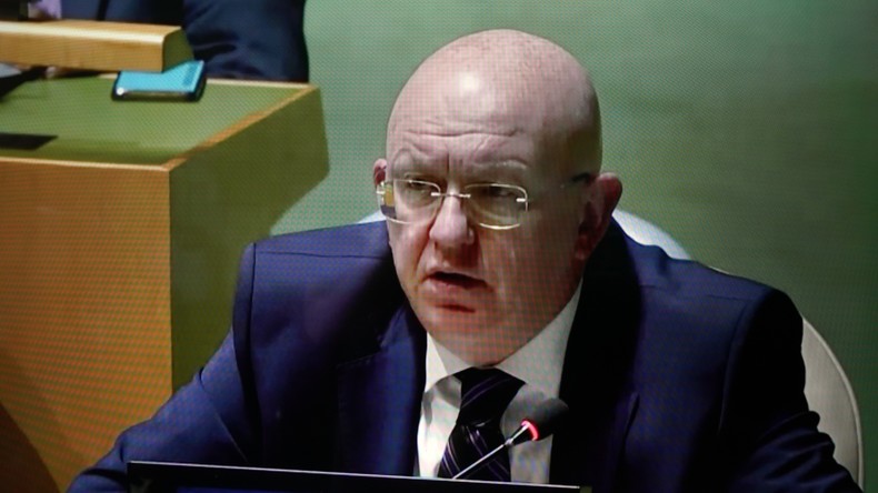Bombardements dans le Donbass : à l'ONU, la Russie tient l'Occident pour responsable