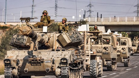 Blindés israéliens en direction de Gaza le 2 novembre (image d'illustration).