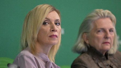 La porte-parole du ministère russe des Affaires étrangères, Maria Zakharova, le 13 septembre 2023 (photo d'illustration).