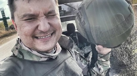 Le journaliste russe de Rossia 24, Boris Maksoudov.