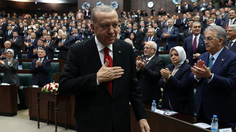 Recep Tayyip Erdogan le 29 novembre devant la Grande assemblée à Ankara (image d'illustration).