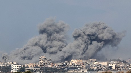 Bombardement israélien sur la bande de Gaza (image d'illustration).