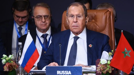 Le ministre russe des Affaires étrangères, Sergueï Lavrov, le 20 décembre 2023.