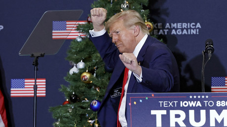 Donald Trump lors d'un meeting le 19 décembre dans l'Iowa (image d'illustration).