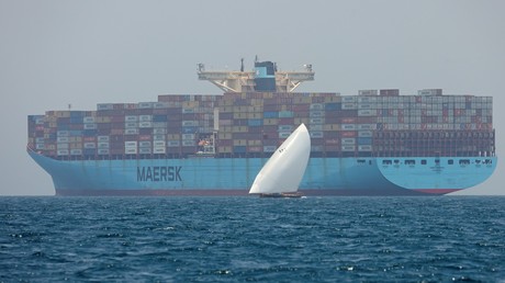 Navire de la compagnie danoise de transport Maersk (image d'illustration)