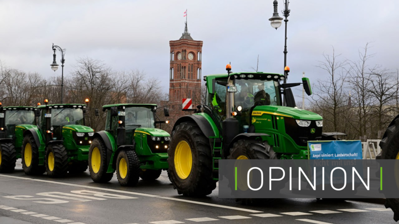 Mouvement des agriculteurs : le gouvernement allemand a manqué une occasion de prendre conscience du réel