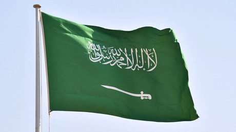 Un drapeau saoudien, à Riyad, le 22 septembre 2020 (photo d’illustration).