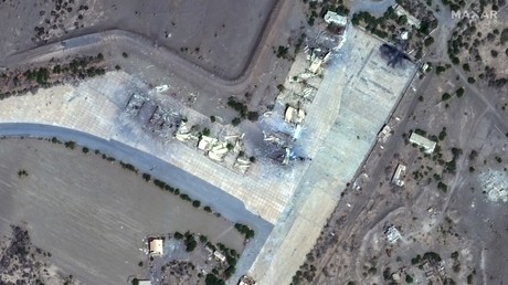 La base aérienne de Hodeida, au Yémen, bombardée le 12 janvier par les forces américano-britanniques (image d'illustration).