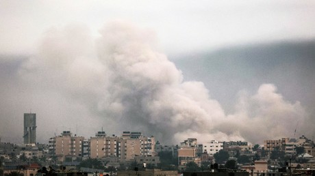 Bombardement à Rafah, 21 janvier 2024 (image d'illustration).
