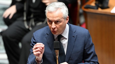 Le ministre de l'Économie Bruno Le Maire à l'Assemblée nationale au mois de janvier 2024.