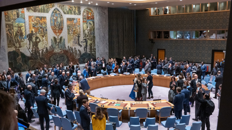 Réunion du Conseil de sécurité des Nations unies sur la situation en Irak