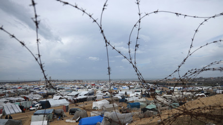 Camp de Rafah, dans la bande de Gaza (image d'illustration).