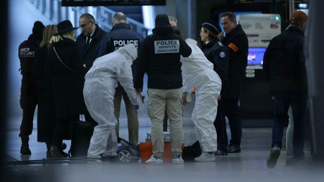 Police scientifique, le 3 février à la gare de Lyon (image d'illustration).