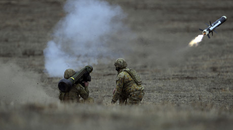 Des soldats de l’armée australienne tirent un missile antichar Javelin lors de l’exercice Chong Ju, à la base militaire de Puckapunyal, à environ 100 kilomètres au nord de Melbourne, le 9 mai 2019 (photo d’illustration).