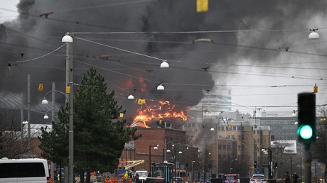 Suède : un incendie ravage le plus grand parc d'attractions du pays
