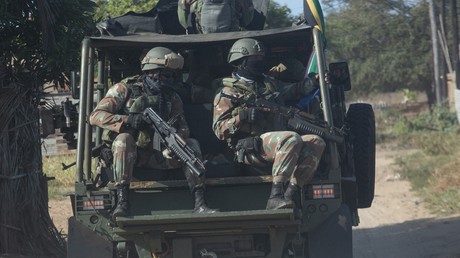 Troupes sud-africaines en 2021 au Mozambique (image d'illustration).